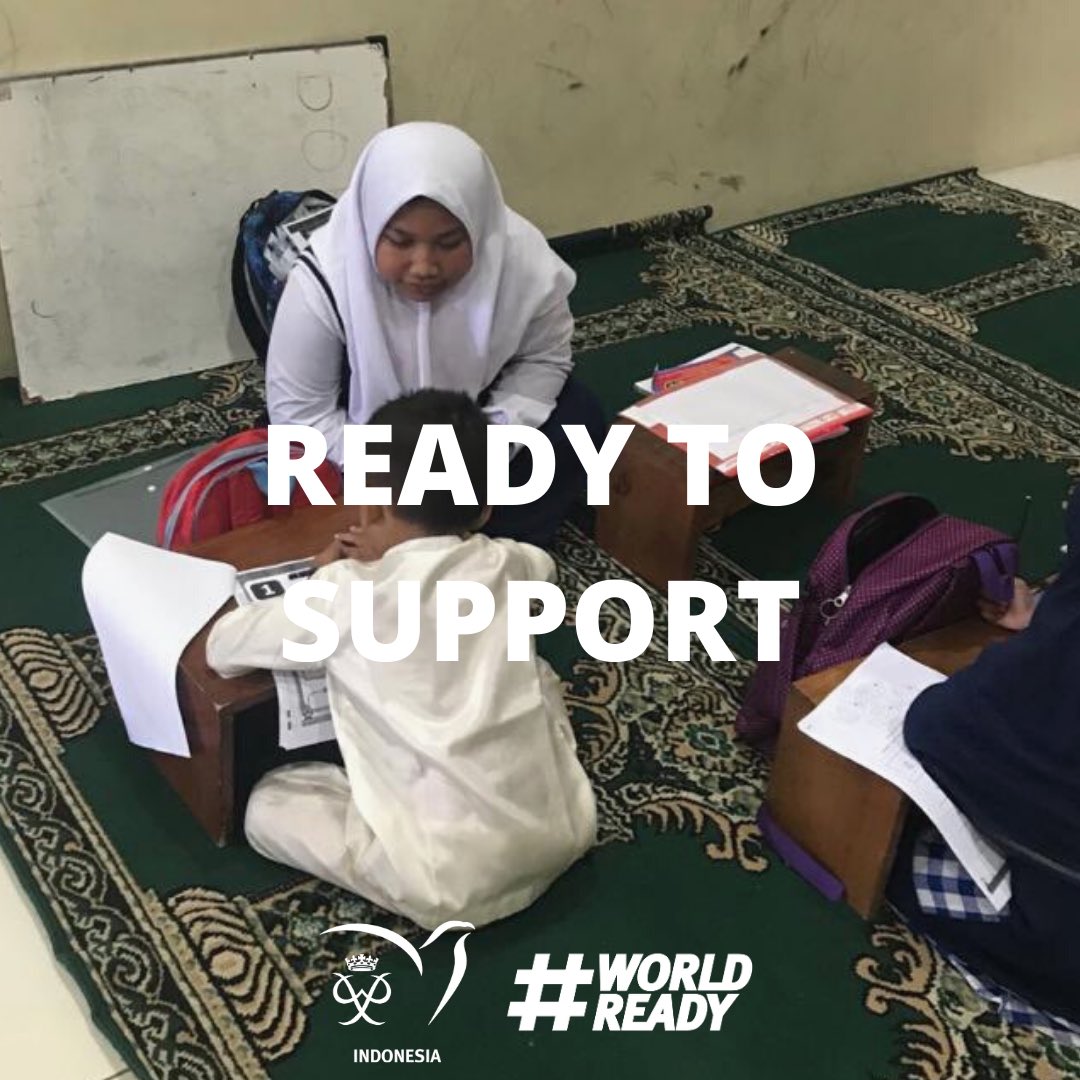 Be #WorldReady by supporting other people and your community!