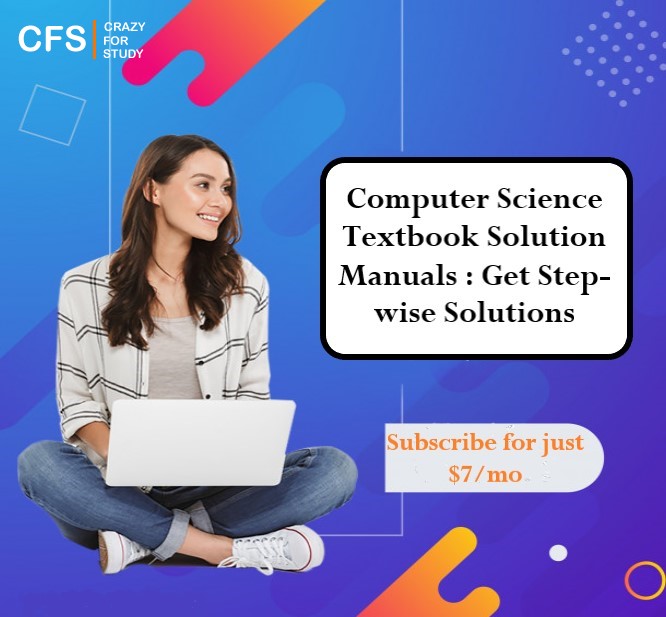 CrazyForStudy1's tweet photo. Get professional backup for the most complicated Computer Science Textbook Solution Manuals from CFS. https://t.co/mO23zPfDhz #ZComputerScience #textbookSolutions #Study #LakeShow #90DayFiance #RHOP #mondaythoughts #HOUvsLAL #coronavirus #TREASURE #RIPLouBrock #USOpen https://t.co/NwZ1H7w6GL