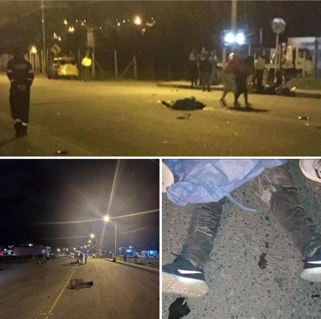 CaucaUltimaHora's tweet photo. Atención 

Una persona acaba de fallecer en un accidente de tránsito en la Variante sur de Popayán. 

A esta hora las autoridades competentes adelantan las diligencias del levantamiento del cuerpo sin vida y establecer su identificación. 

Noticia en desarrollo... https://t.co/QcJMBRFLuz