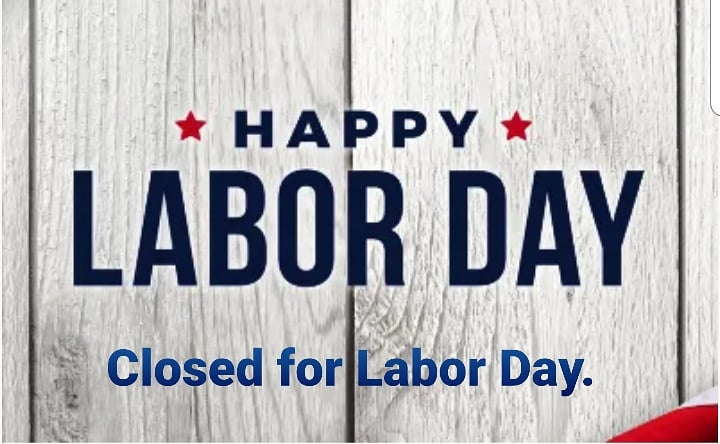 customcreatures's tweet photo. We will be closed for labor day
 Have a fun and safe weekend! https://t.co/esttiNAIDw