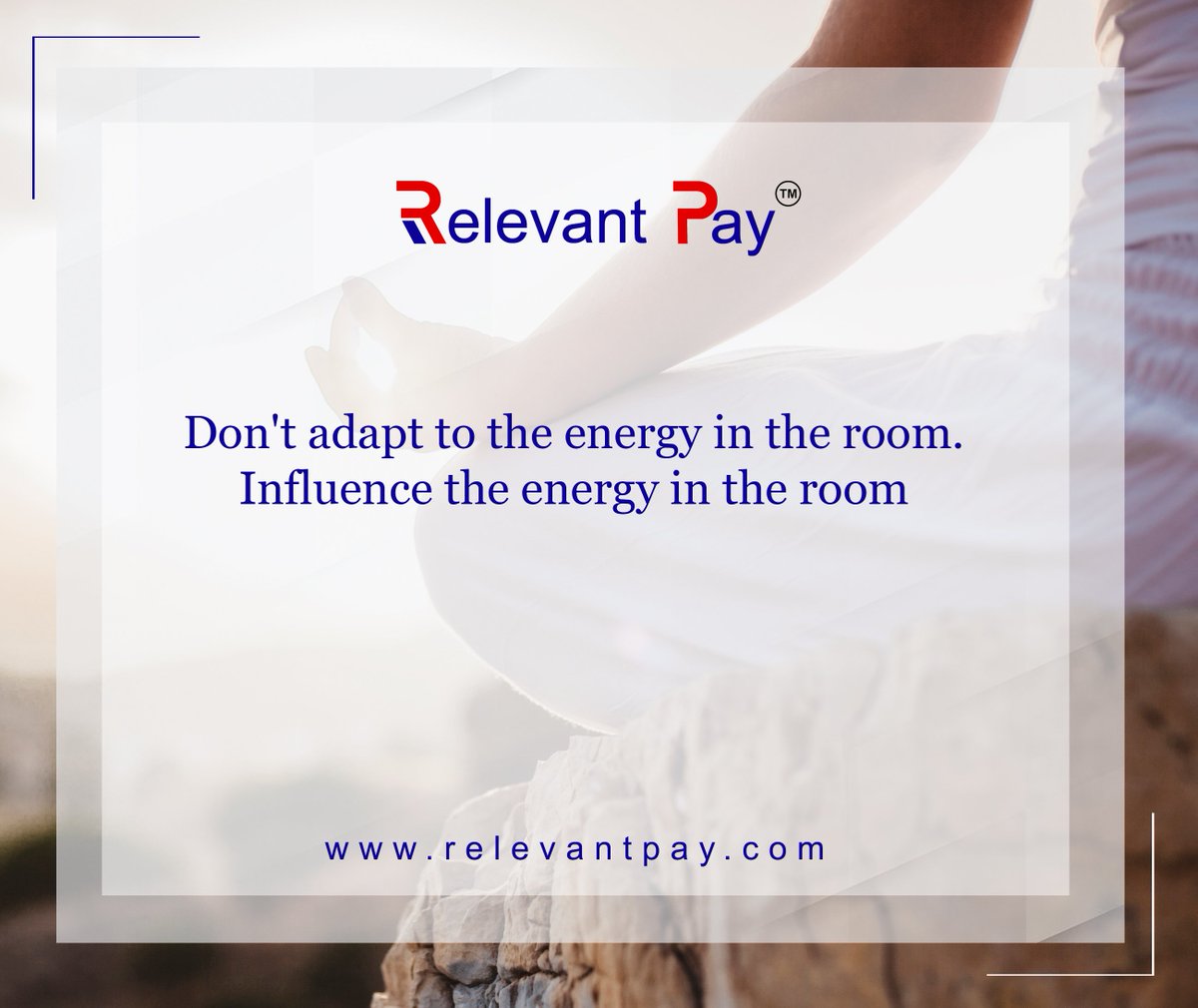 Relevant_Pay's tweet photo. Wish u all an energizing Monday
#RelevantPay #monday #motivation #qoutes #staypositive #workfromhome #helpingruralindia #onlinebanking #Neobanking #DigitalIndia #safetransactions #atmanirbharbharat #contactustoday https://t.co/Wj1I6oUzU1