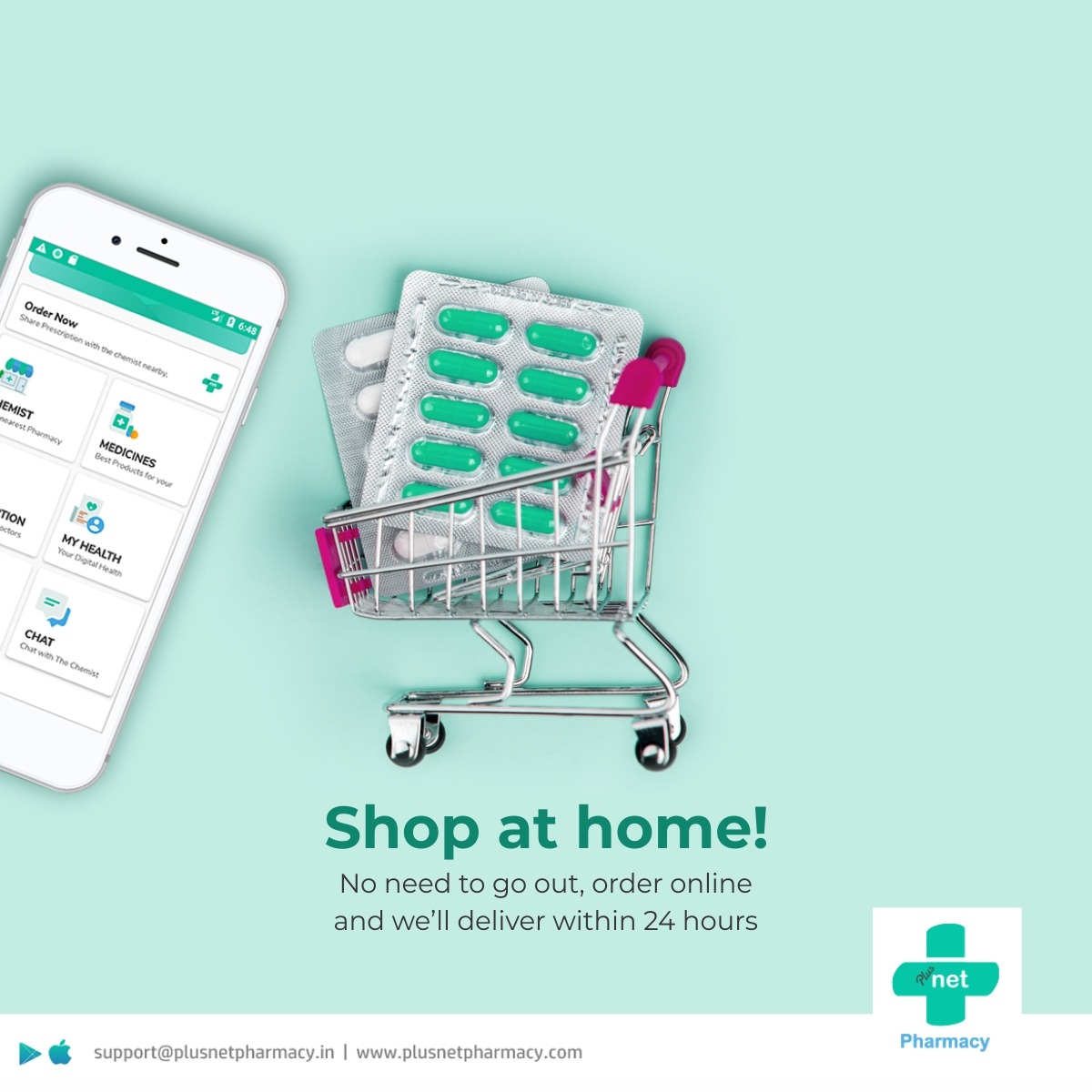 PlusnetPharmacy's tweet photo. Order your medicines on Plustnet App and get them delivered at your doorstep!
#PlusnetPharmacy #Plusnet #Pharmacy #PharmacyHeroes #Medical #Medicines #COVID19 #IndiaFightsCorona #Coronavirus #CoronaCrisis #CoronaVirusUpdate #homedelivery #Deliveryathome #QuickDelivery https://t.co/tN7VUUjSsZ