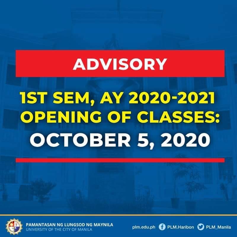 _nicoponce's tweet image. State Universities in the Philippines

PLM: Adjusts opening of classes to October 5. 
PUP: Moves class opening from September 14 to October 5. 

UP: Proceeds to remote learning despite the critique against it.

#PostponeClassesUP
#WalangIwananUP