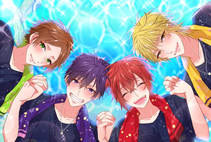 過去絵だけど、私もお祝いしたい!!
7周年おめでとー!!!???
これからも大好き!応援してます!!?

 #浦島坂田船7周年 