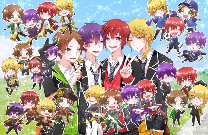 過去絵だけど、私もお祝いしたい!!
7周年おめでとー!!!???
これからも大好き!応援してます!!?

 #浦島坂田船7周年 