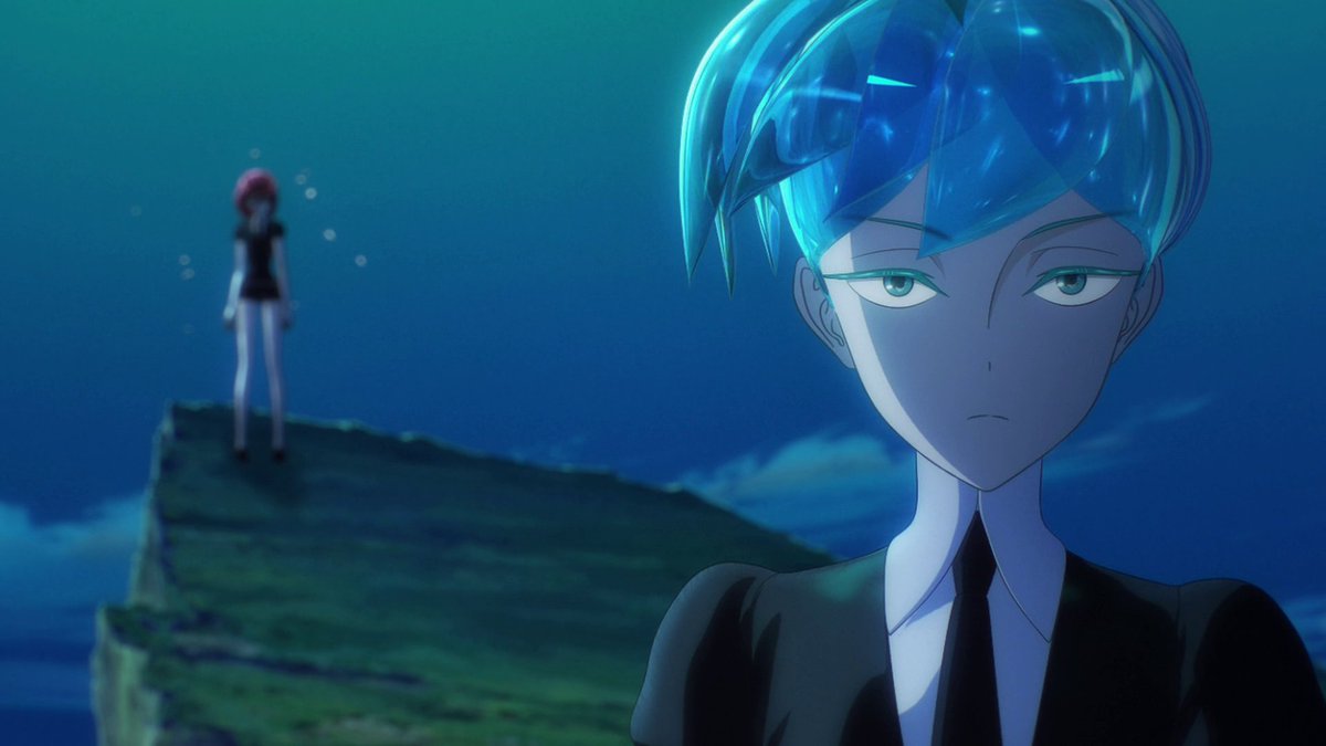 It's a question that speaks of identity and is wonderfully woven into Phos' complex character. Is Phos inherently the same person after the loss of his memories? Memories and the past serve as important reminders of our humanity and this question can be applied to sufferers of