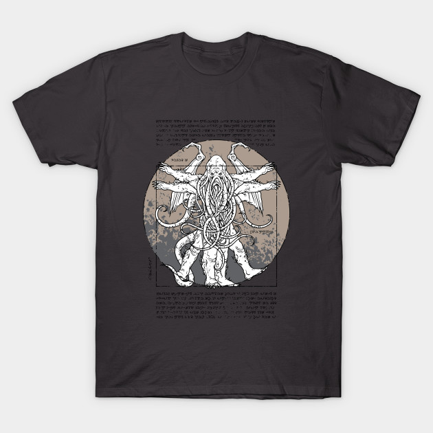 theshirtlist's tweet photo. Lovecraftian Man T-Shirt - https://t.co/necFKeLrPY Cthulhu T-Shirt from @DrSimonButler & @teepublic for just $13! #Cthulhu #DrSimonButler #HPLovecraft #Parody #SimonButler #VitruvianMan https://t.co/WHpBE3k2Xv