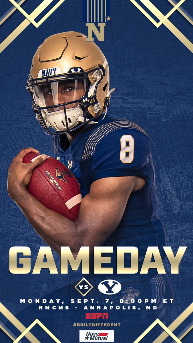 It's here... it's finally here. ⚓🐐IT'S GAMEDAY IN ANNAPOLIS!!!🐐⚓ #BuiltDifferent | #AAA