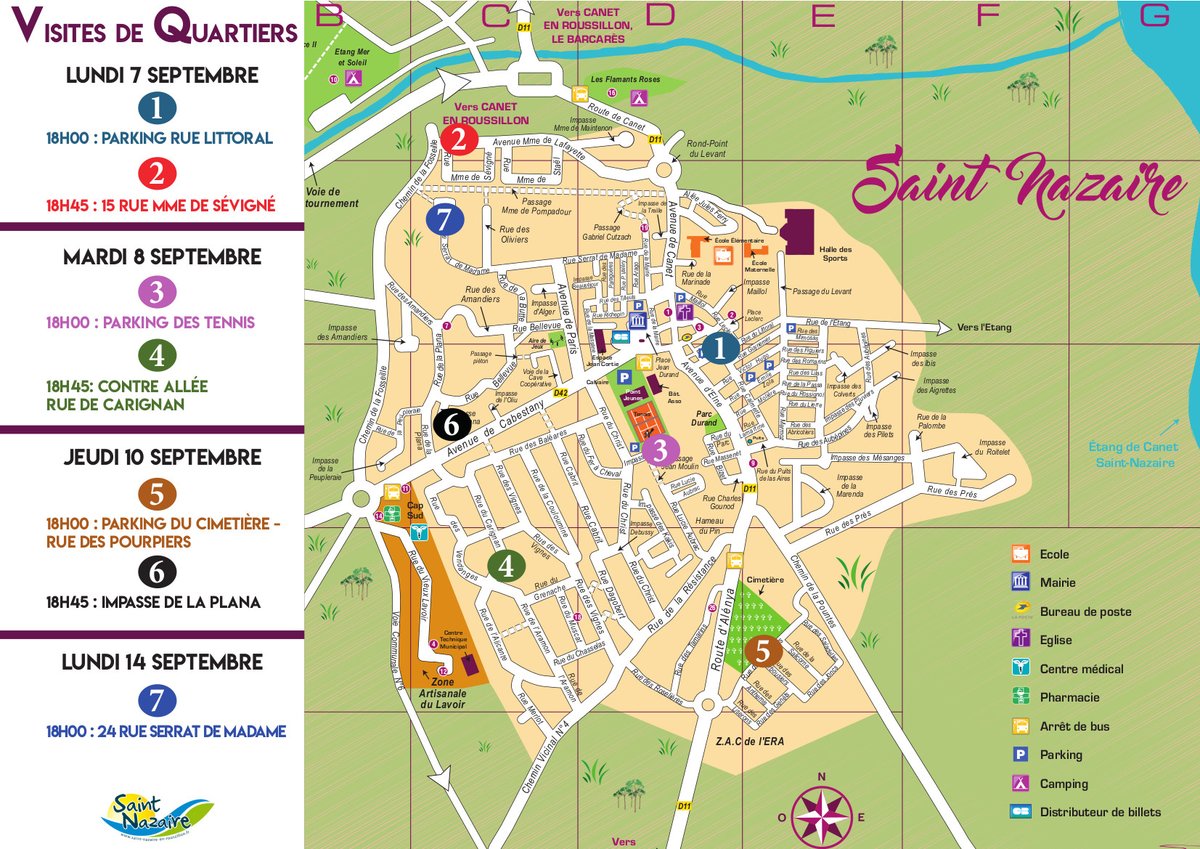 Rendez-vous ce soir pour les deux premières visites de quartier : 18h :  Parking de la rue du Littoral 18h45: 15 rue Madame de Sévigné, image size:1200x849