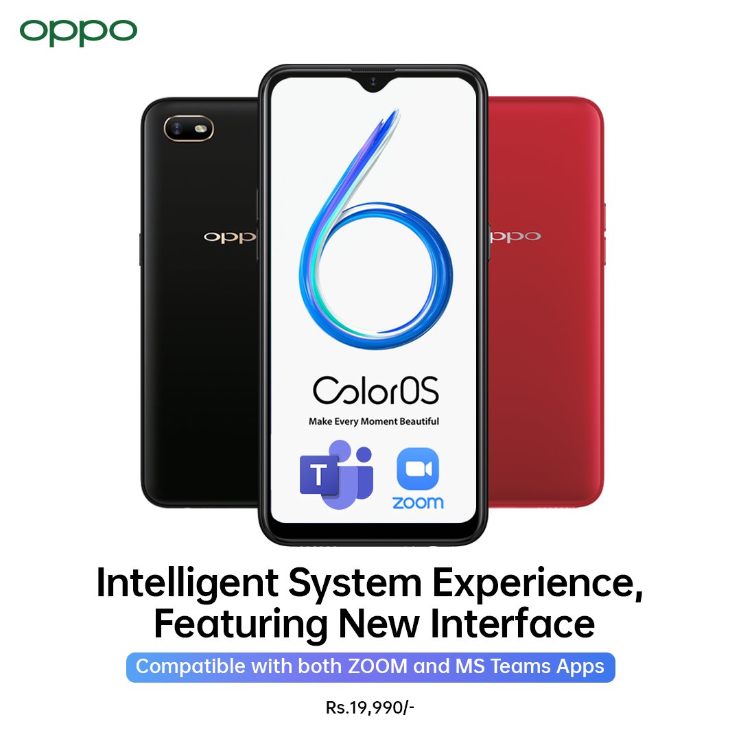 OPPOSriLanka's tweet photo. Price reduced!
#OPPO A1K comes with #ColorOS6 which performs well during regular day-to-day usages such as WhatsApp, YouTube, Chrome, Facebook, Zoom, and MS Teams.
#OPPOA1K https://t.co/cDnlmwZdh6