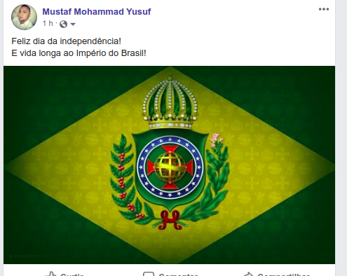 RafaelMustafah's tweet photo. #IndependenciaBrasil https://t.co/B89MOenyMi