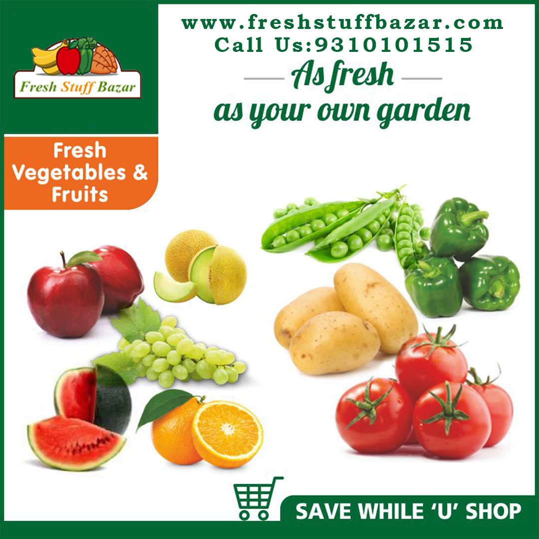 freshstuffbazar's tweet photo. Fresh Vegetables & Fruits As Fresh As Your Own Garden!
.
.
For More Information Click Here: https://t.co/IJXF6goEYR
Call Us: 9310101515
.
.
#FreshVegetable #Online #vegetables #Fruits #Health #Food #healthyfood #vegetarian #foodie #onlinestore #Online #OnlineShop #OderOnline https://t.co/Tt9tgmLrWh
