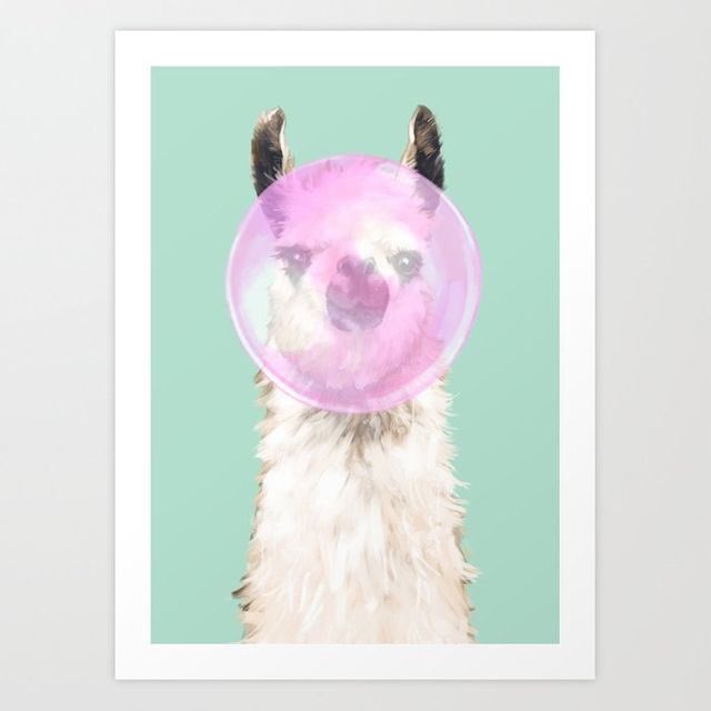 work_nose's tweet photo. Bubble Gum popped on Llama
https://t.co/wLWbUqCPI4
#bignosework #society6 #redbubbleartist #illustration #illustrator #digitalart #artprint #illustrationartists #animals #bubblegumllama #poppedbubblegum #llama #llamalove #animalportraits #llamaart #nurserydecor #nurseryart https://t.co/TrwU8DWVb4