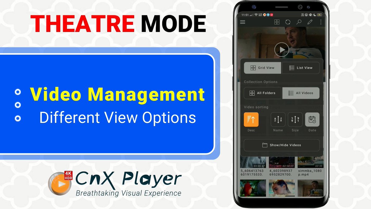 cnxplayer's tweet photo. https://t.co/uKyDgLPFVm
Customize Video Gallery View (Theatre Mode)

https://t.co/75eu9KPNhk

https://t.co/U45RO5Je8g

https://t.co/6WgJC8gbAm

https://t.co/7yn0uxwlzT

#androidapps #androidapp #mobile #googlephone #tabletcomputers #androiddevelopment #androiddeveloper https://t.co/lPlxJ52OCb