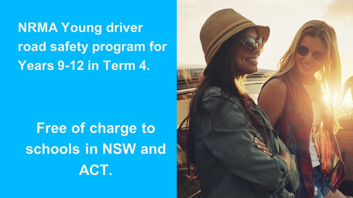 Join the 3,863 HS students in Term 3 who have submitted their learnings on youth road safety and the 5,000 registered for Term 4 in this free of charge evidence-based curriculum linked road safety education for NSW/ACT. Learn more bit.ly/3h6myL4