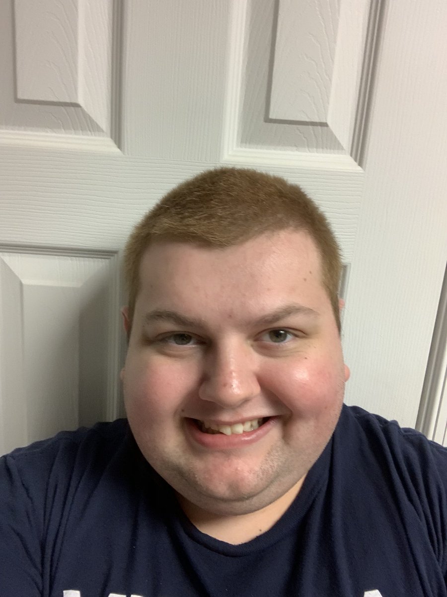 JoshBailey6's tweet photo. I decided to dye my hair again after at least a year since I did it last. It didn’t turn out quite as blonde as I wanted it to, but I think it still looks good. https://t.co/JBYpYpQvQw