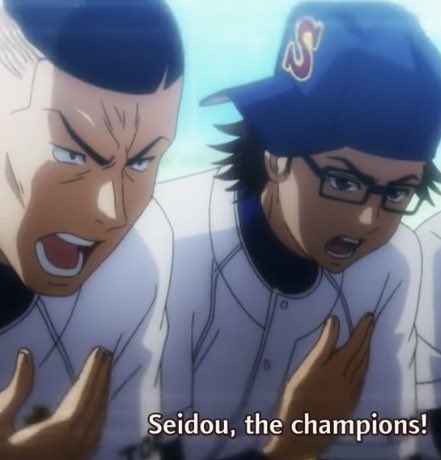 Tanba and Miyuki next to each other??? what is going ON