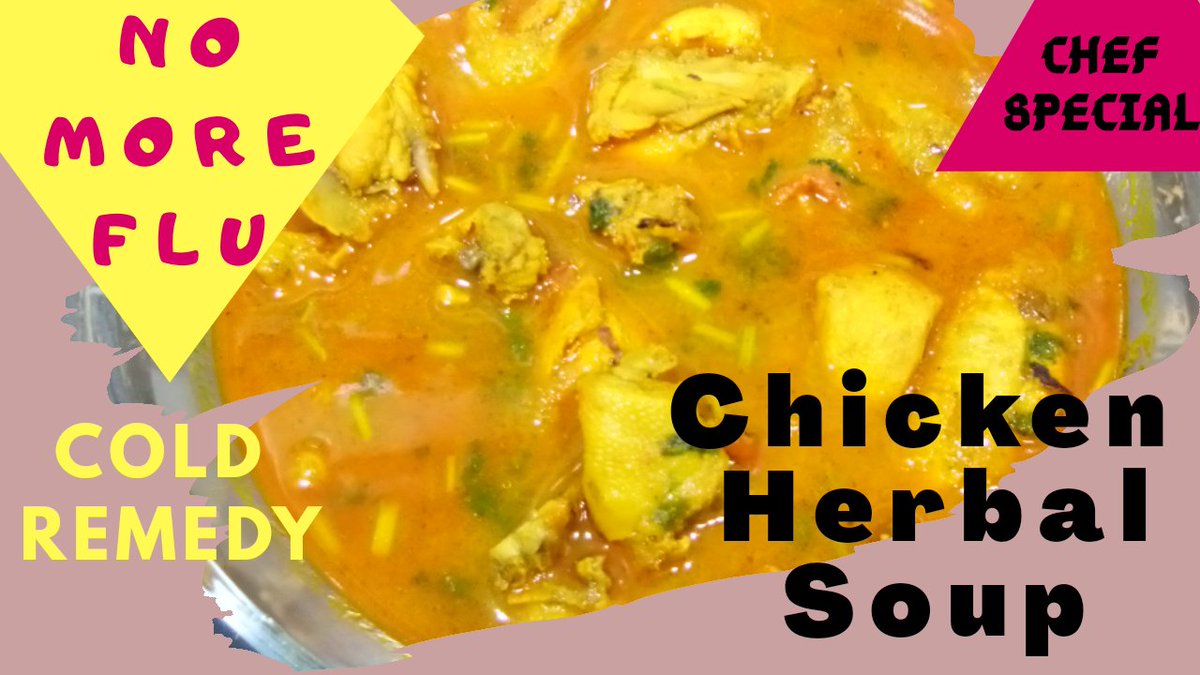 Try this recipe guys if you are having flu or cold. Really helps. Happy trying
youtu.be/Kzpw0jETo3E