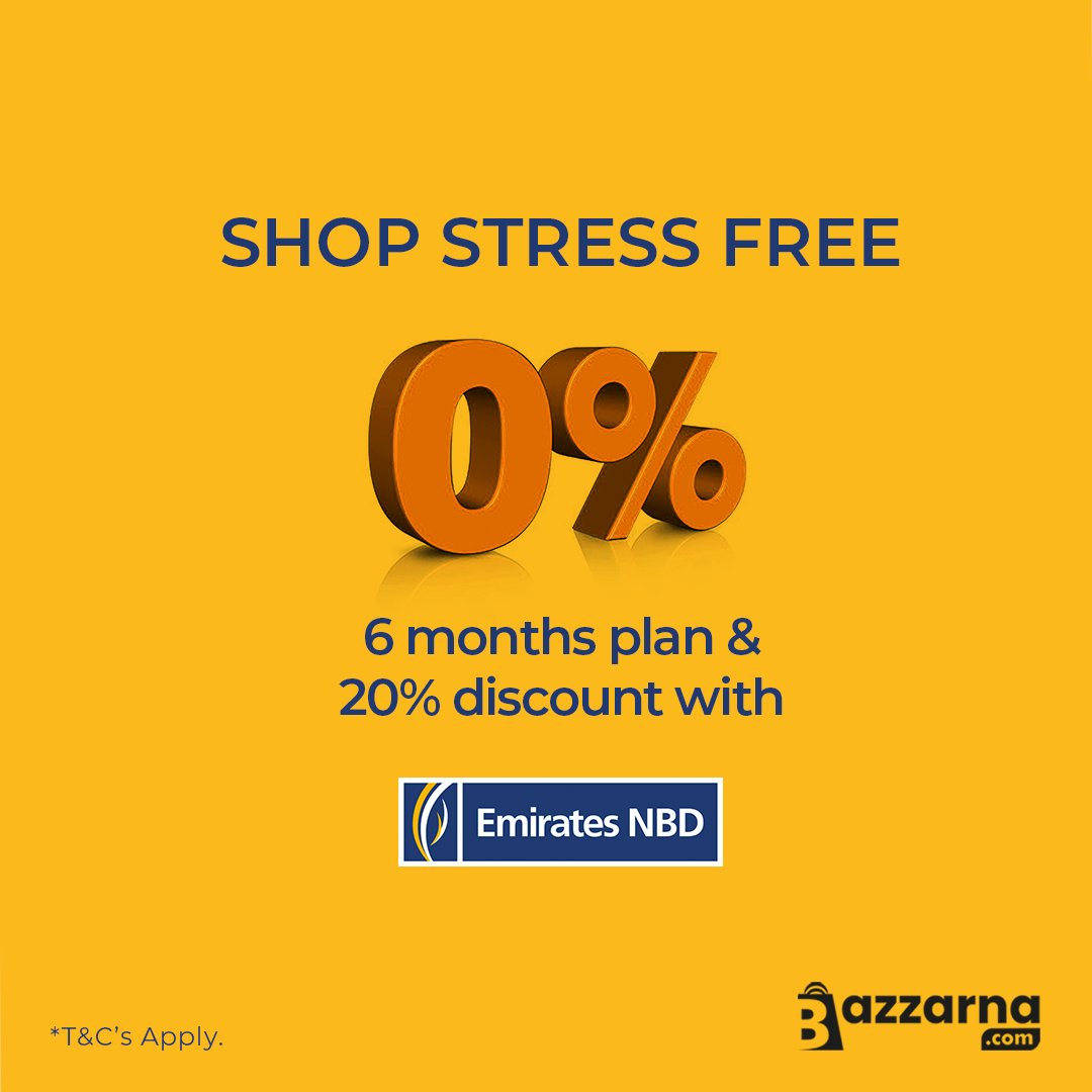 bazzarnashop's tweet photo. Great news to Emirates NBD card holders 😍
You can now shop with us 0% stress free, 6 months installments with additional 20% discount all over the site. 

Special thanks to @emiratesnbd_ae 👌🏻

Visit us today 👉🏻 https://t.co/tUzECcQwaG

#uaefashion #uaelife #uaeshopping https://t.co/TWAo6lW09b