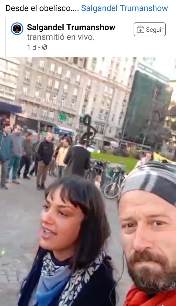 DanteForesi's tweet photo. @AgenciaElVigia Hay macristas que deliran más que estos y dicen que son K. Esta es la cuenta de Facebook desde la que se transmitió en vivo. Se llama "Salgandel Trumanshow". El vídeo dura 19 minutos y hay algunos de los que hablan que acamparon en el Congreso la semana pasada. https://t.co/E56m3uSukU