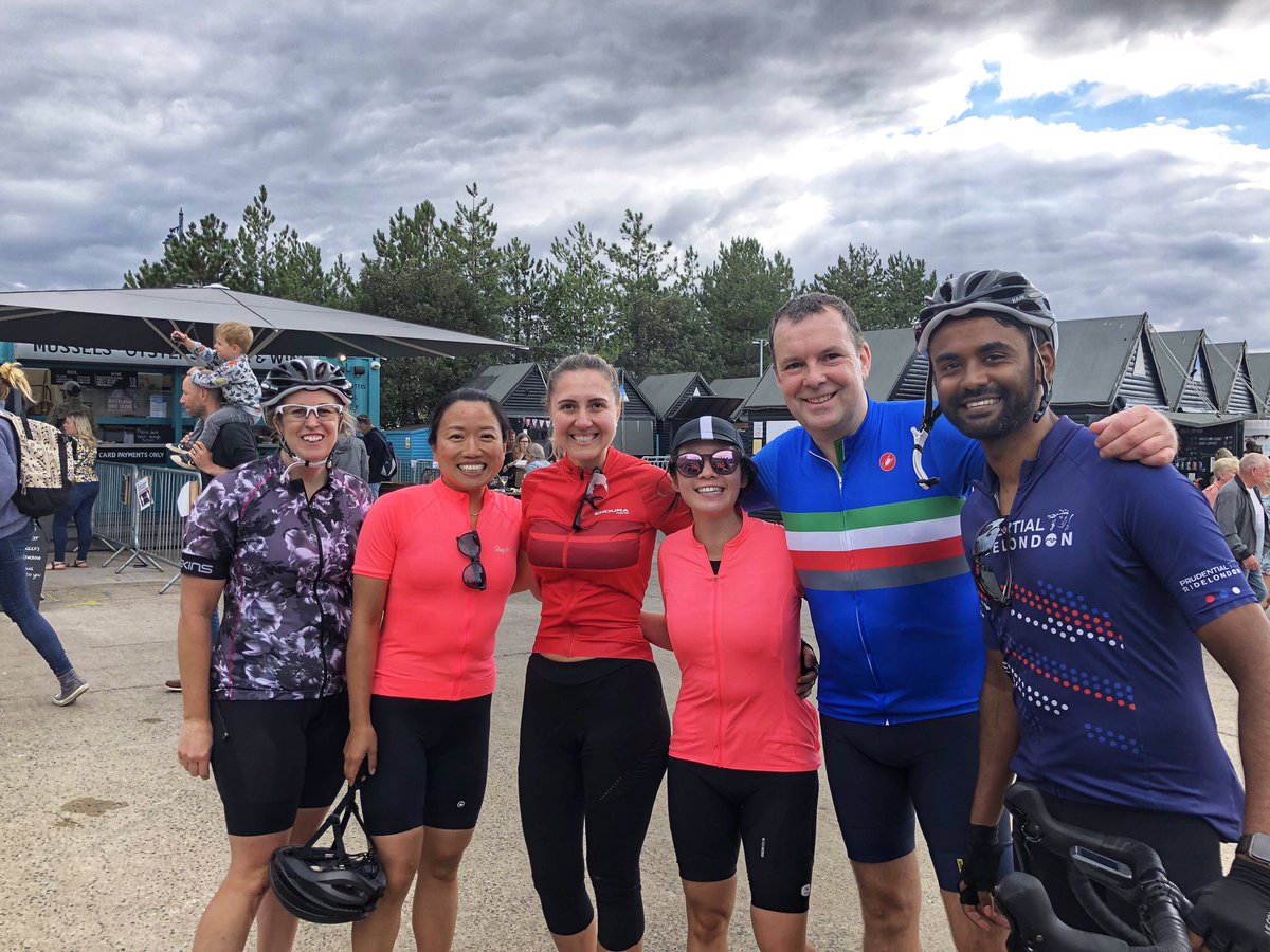 Our Whitstable crew decided the <a href="/rapha/">Rapha</a> #Womens100 mérites a trip to the seaside for fish and chips. Great ride team 👏
#womenscycling #ridewithmates