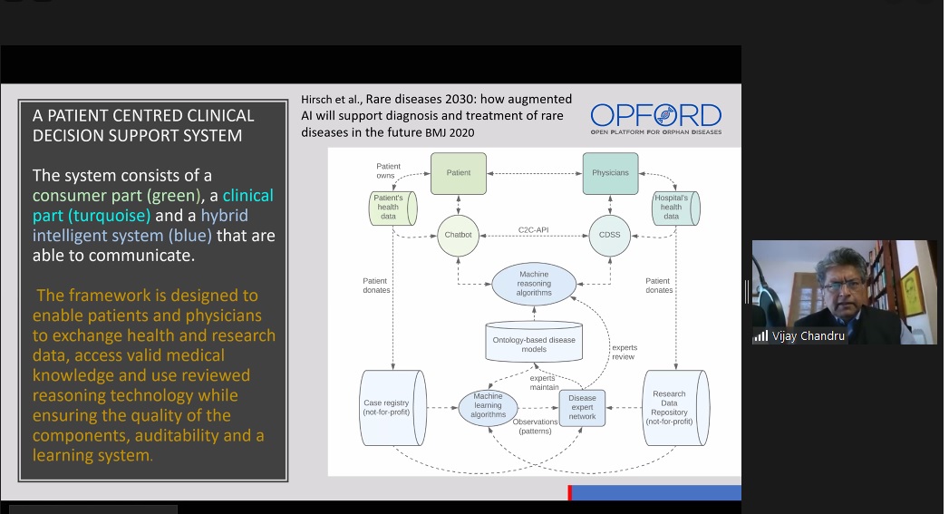 dartindia7's tweet photo. Thank you @vijaychandru for joining us at the #WDAD20 virtual conference and opening our eyes to the Future of Genomic Medicine.
We sincerely believe we are at the cutting edge of technology to personalized medicine as potential therapy for #RareDiseases.
Thank you sir! https://t.co/owfL1t7RvP