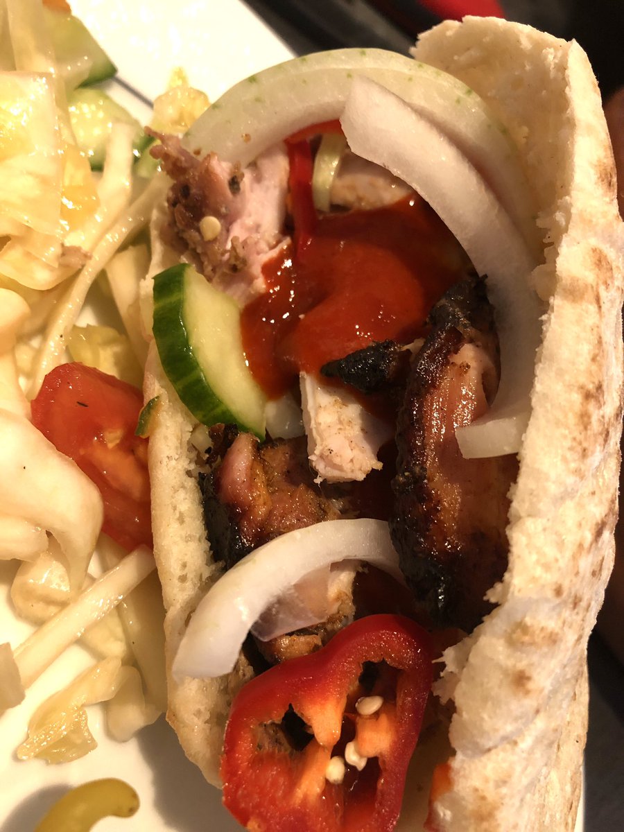 mprsaunders's tweet photo. Good ole Kellybab. ‘Kabab house’ salad & sweet potato fries👊🏼🔥 #kebab #kellybab #webergrills #rotisserie https://t.co/uSYrurUhuP