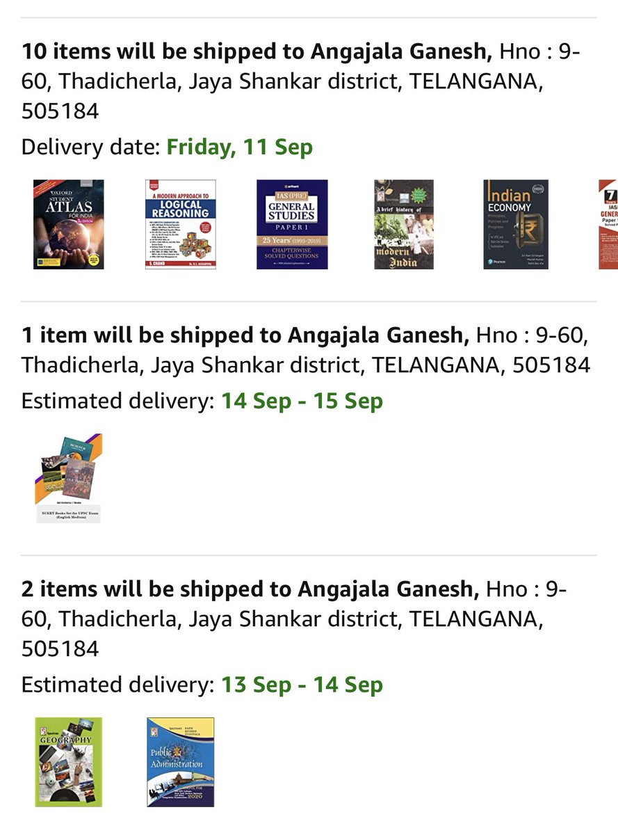 Pradeep Machiraju Dear Ganeshpatel 991 Brother All The 52 Books Will Be Delivered To You By 15th Sep Work Hard And Shine On Brother All The Best T Co Am8femcbuk