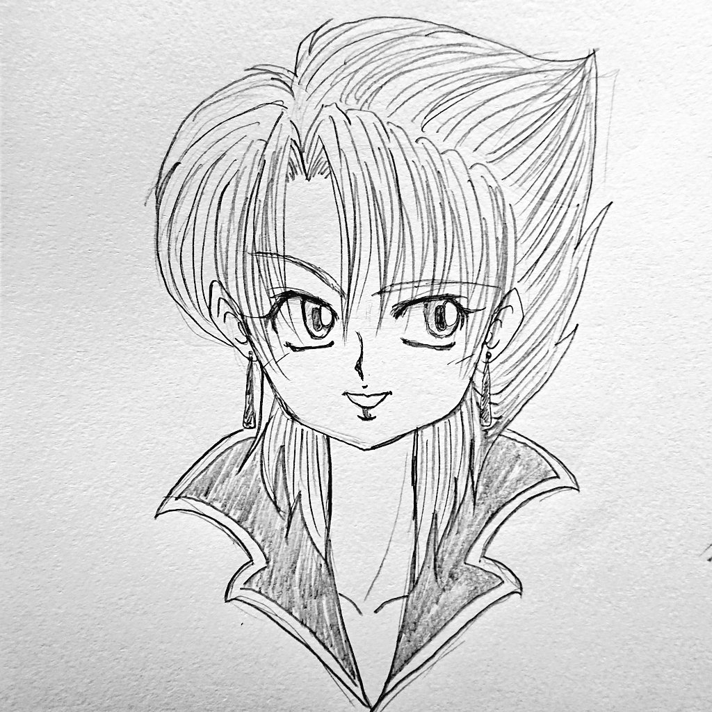 今日のお昼のお絵描き 