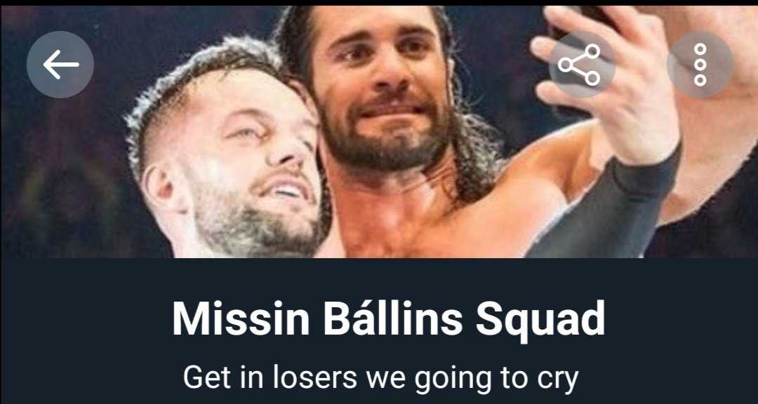 sxthrollins's tweet photo. @Ionewoof you ain't wrong 😢 https://t.co/iUDgVZYeOe