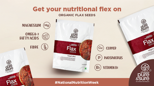 pureandsure's tweet image. Day 5 of #NationalNutritionWeek draws attention to Organic Flax Seeds. They are the perfect healthy addition to your granola bars, smoothies or salad dressing.
  
#CleanFoodMovement #Phalada #PureandSure #Organic #OrganicFood #Cleanfood #Healthyfood #certifiedorganic