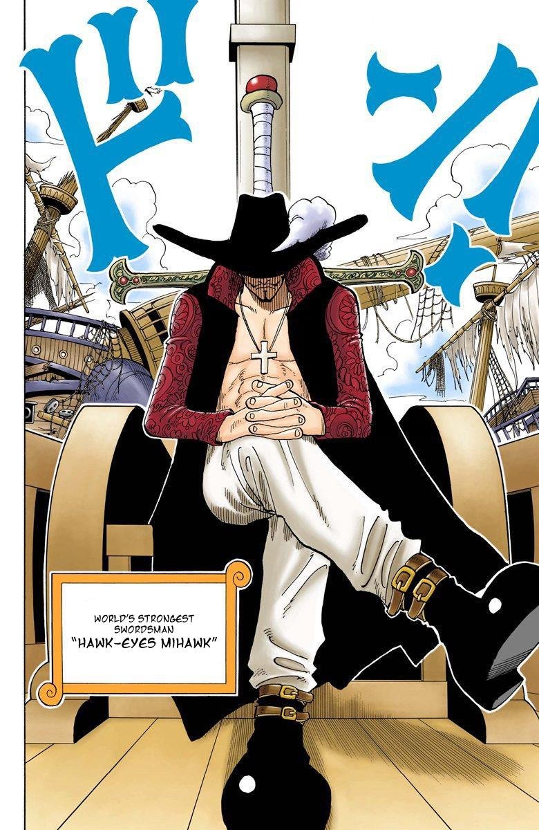 The community for some odd reason has came to the conclusion that Mihawk's title should be all about the skill of a swordsman when the title directly states in many translations "Worlds Strongest Swordsman" Which is translates to Sekai saikyō no kenshi...