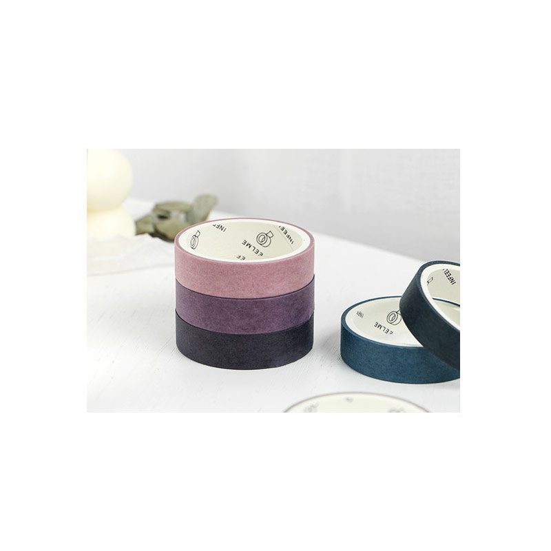 eymhouse's tweet photo. Tersedia dalam 12 varian:
- Faint Light
- Fragrance
- Flower Bed
- Ice Latte
- Night Reading
- Nocturnal
- Seaside Shop
- Summer Drink
- Sunset Fade
- Songbird
- Peach Blossom
- Plum

Ukuran per rol: lebar pita 1 cm, panjang 2 meter.
Isi: 6 rol.
Bahan: washi tape. https://t.co/KreLhZHSqk