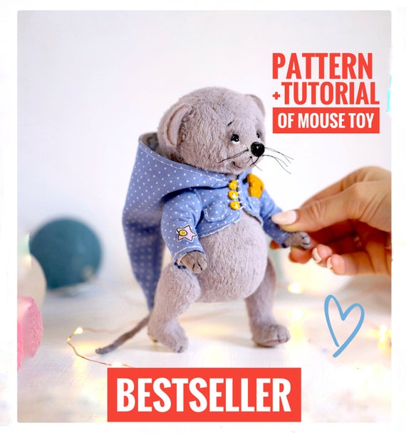 your_tilda's tweet image. Sewing PATTERNS pdf mouse tinyurl.com/y68xesxo via @EtsySocial #Stuffedanimal #handmadetoys #memorybearpattern #Teddybearpattern