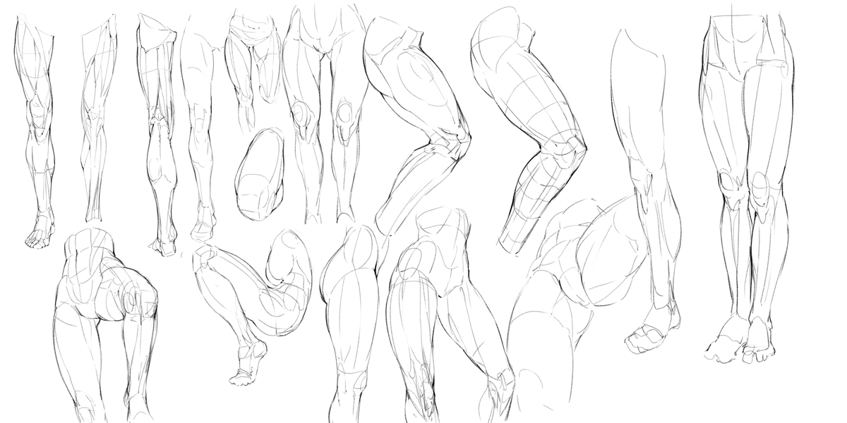 Have some waifus

and some leg studies ?

#legs 
