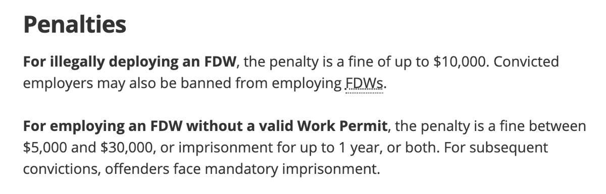 While the Liews accused her of theft, Parti's defence claimed that they'd sacked her, and later reported her, so she couldn't lodge a complaint w/  @MOM_sg about them making her clean not just Liew's home, but also Karl's home+office. Under MOM rules, this is illegal deployment.