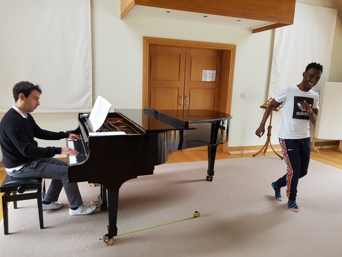 mverter's tweet photo. Lovely time in our residency at Cooper Halk last week. Thanks to the space we could work keeping social distance. Exciting to play for South African tenor Innocent Masuku's fantastic voice and talent coleratura passages standing on his head. Morag McLaren's inspiring guidance! https://t.co/exHbtizXms
