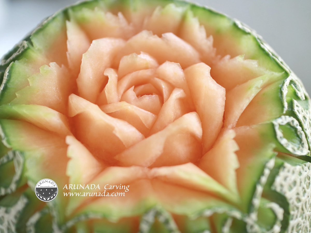 arunada_carving's tweet photo. #redmelon #melon #juicymelon #sweetmelon #meloncarving #fruitcarving #arunada #arunadacarving
#赤肉メロン #レノン #つがる市 #メロンカービング #甘いメロンの香り #フルーツカービング #初ロゴ https://t.co/9U4YGXUu5h