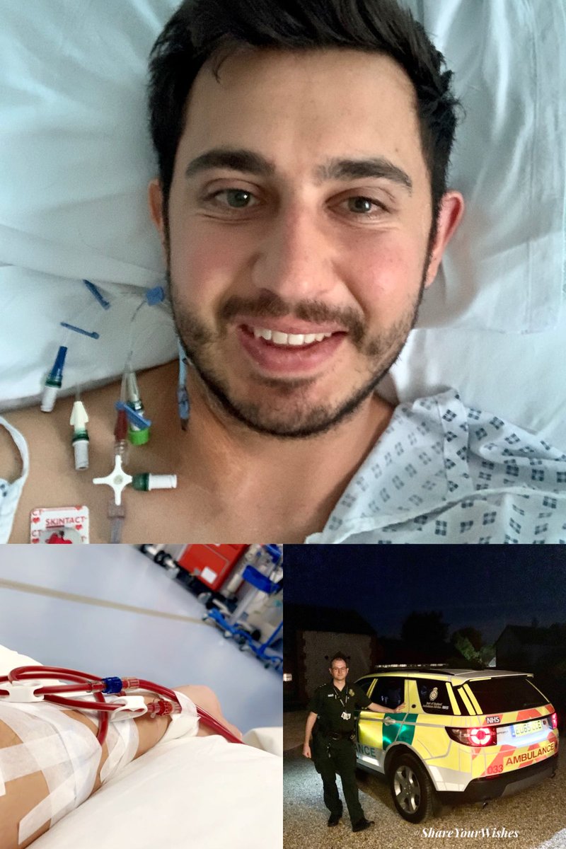 First day of #OrganDonationWeek &amp; we share Ted’s incredible story. Ted in his work for the Ambulance Service cares &amp; looks after others. Now thanks to a courageous family who agreed to #organdonation Ted can continue his lifesaving work. 
shorturl.at/kyEGH