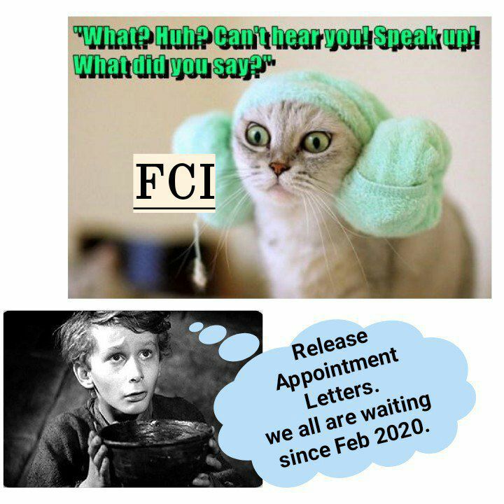 Biswaje22160491's tweet photo. #speakup4fcijoining 
#fci_justiceforewsobc 
@PMOIndia @irvpaswan @DoPTGoI @DrJitendraSingh @FCI_India https://t.co/EcDS7T3A25