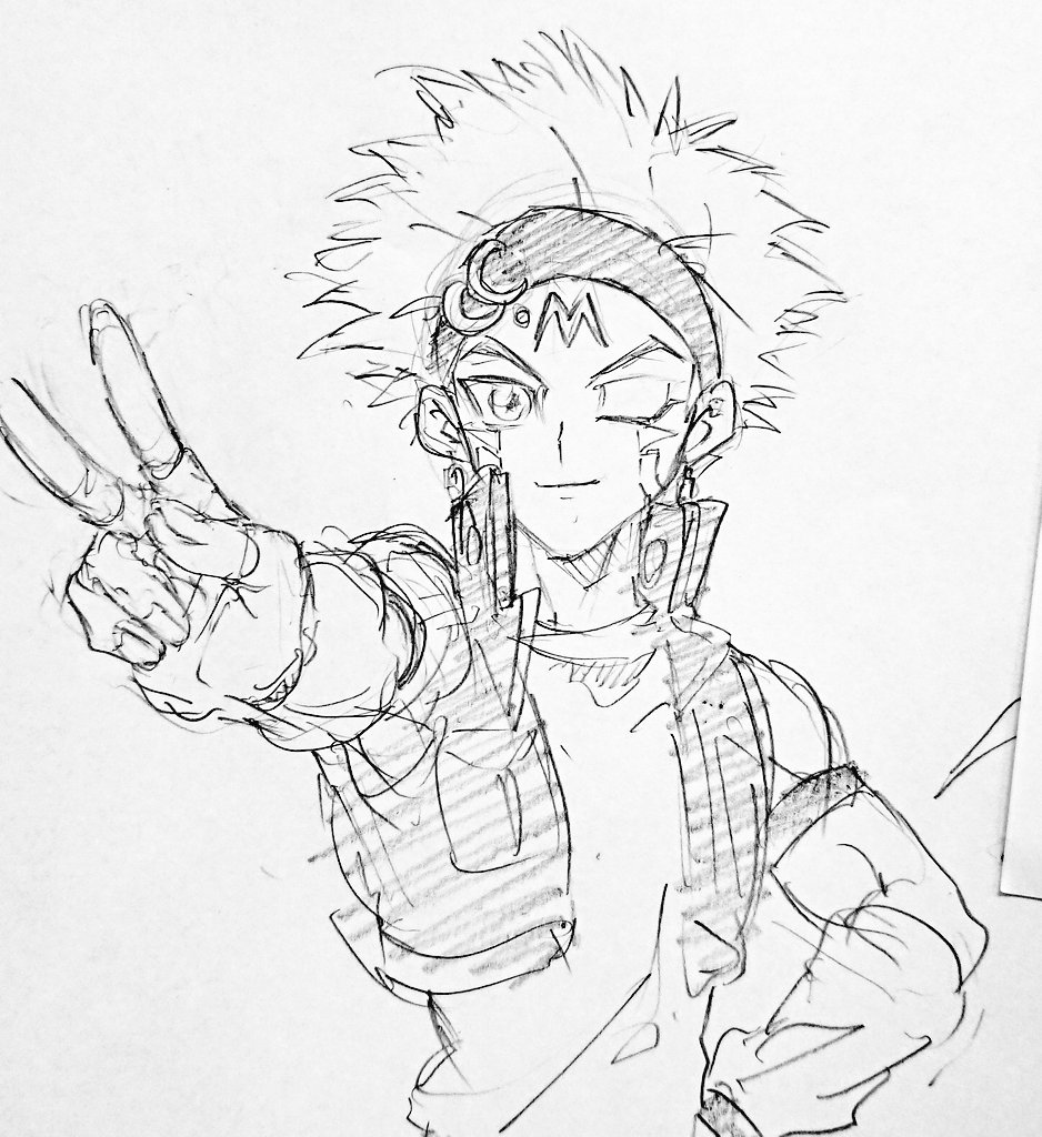 誕生日だったのに何もかけなかったので…何か描きたかった… 