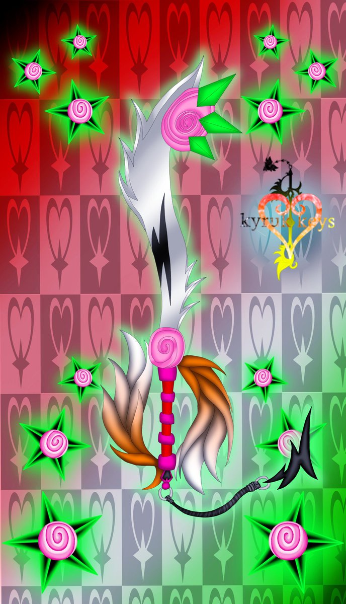 LotusKisus's tweet photo. So...for the Heroes Strike #keyblade you aquire in the #disneysbolt world...should I put it in my #KingdomHearts Fragment Memories fan story, or put it in my Tides of Darkness fan story..?😅😅 https://t.co/iXoVVsCgsh