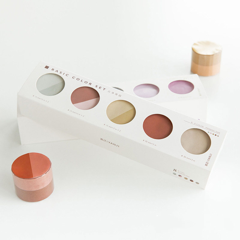 eymhouse's tweet photo. Masking Tape Set 8pc Basic Color Set 

Harga Diskon Rp. 60,000

Back-to-basic bersama koleksi selotip dekorasi Basic Color Set dengan pilihan warna dan polanya yang simpel namun timeless. https://t.co/6Uzd5TuTL9