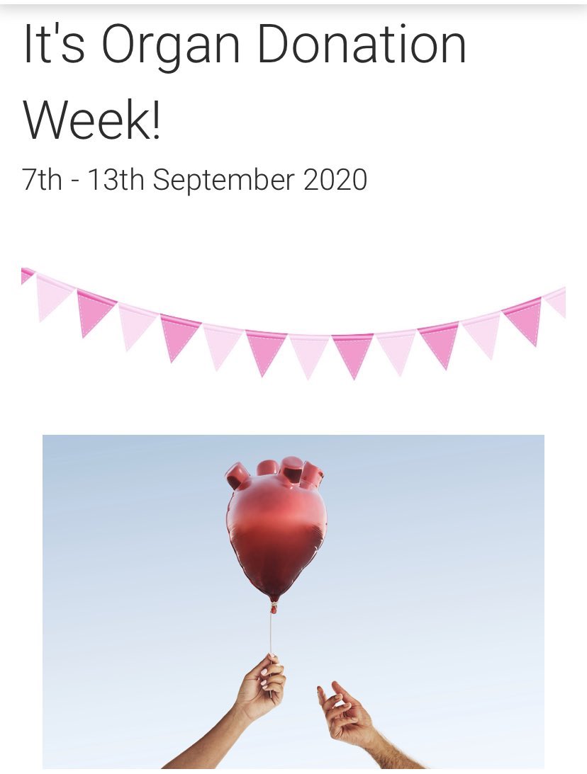r_fergo10's tweet photo. It’s organ donation week. Make Monday count, Take time to read about the new organ donation law at https://t.co/mcedsqjSyI and make your decision. Share it with those closest to you so they know what your choice would be.
#OrganDonationWeek #makemondaycount https://t.co/HnrKxQ76Ov