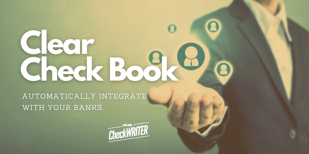 webcheckwriter's tweet photo. https://t.co/Xy70PaPYu5
Everything in one place. Print checks instantly online. Support multiple bank accounts. It integrates with all banks.
#OnlineCheckWriter #ClearCheckBook #EmailCheck #DepositSlip #PrintedCheck https://t.co/d6quidQGdS