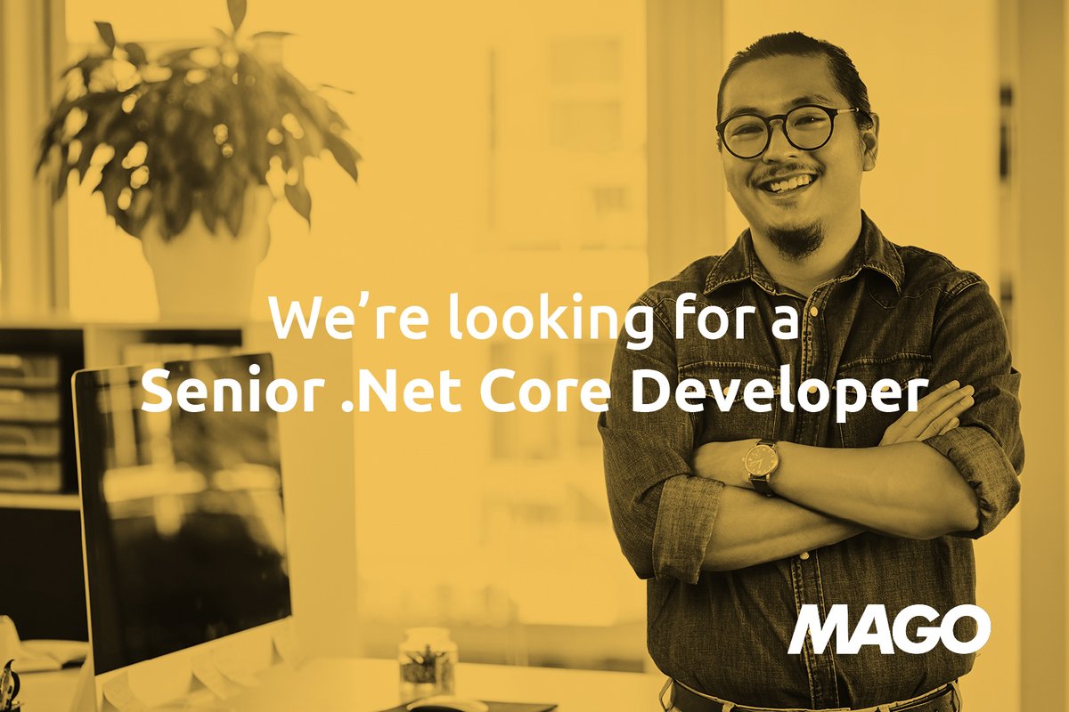 At MAGO we work in .net core and are completely server-less. If you work in the same way, want flexible working and to develop globally unique product, please click below to find out more.

lnkd.in/eUe4Z_w

#mancheterjobs #mago #manchestertechjobs #manchesterairport