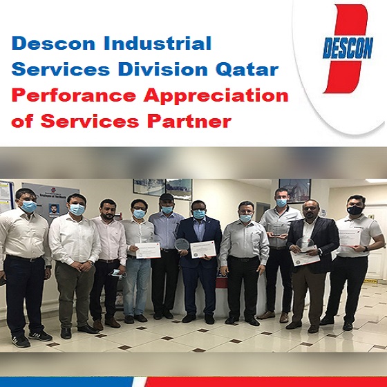 DesconOfficial's tweet photo. #IndustrialServicesDivision #Qatar through a collaborative initiative of #HSE &Subcontract Dept, has awarded #Appreciation #Certificates & Plaques to key #ServicesPartners to recognize their valuable contribution in accomplishing #LTI #Free 2019/20&closing with #TRIR of <0.1. https://t.co/jvg99ye1UF