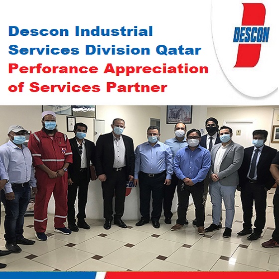 DesconOfficial's tweet photo. #IndustrialServicesDivision #Qatar through a collaborative initiative of #HSE &Subcontract Dept, has awarded #Appreciation #Certificates & Plaques to key #ServicesPartners to recognize their valuable contribution in accomplishing #LTI #Free 2019/20&closing with #TRIR of <0.1. https://t.co/jvg99ye1UF
