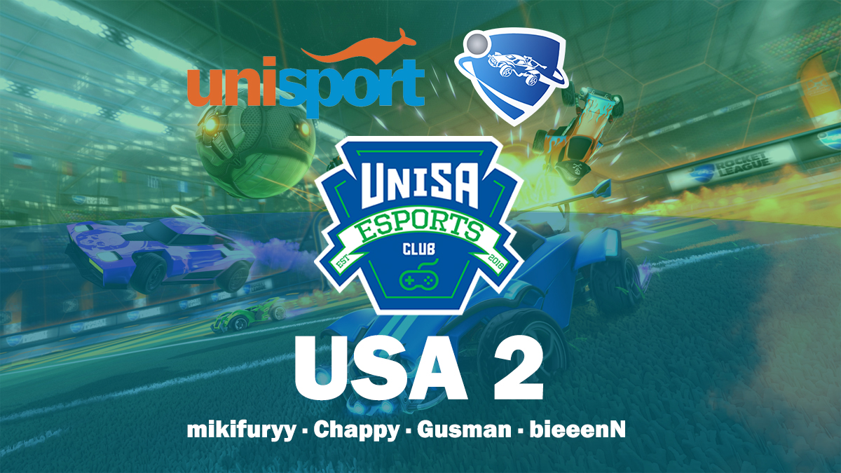 UniSAEsports's tweet photo. [#UniSport] Best of luck to our UniSA 2 Rocket League team tonight in the @unisportAU Esports Championships finals!

We take on @Macquarie_Uni in our quarter final match! 

Bracket: https://t.co/ixC2IdDINU 
Stream: https://t.co/XveM2fqY44 from 6:30pm

@UniversitySA | #TEAMUNISA https://t.co/8rXentNGNp