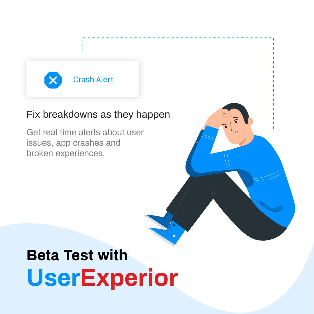 userexperior's tweet image. We are proud to announce the launch of our latest #Free #BetaTesting #software. Catch usability issues, fix bugs and improve #uiux before you launch. The future of Beta Testing is here and now you can experiment all you want with your apps.